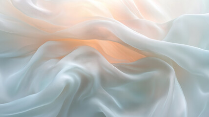 Obraz premium 風に舞う透けるスカーフの優雅な瞬間