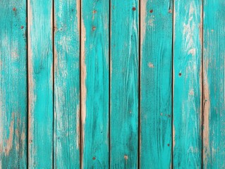 Naklejka premium Blue Wood Plank with Brown Wood Stain, Hardwood Texture Background