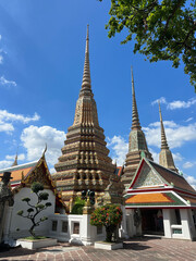 Wat Pho buddism temple in Bangkok