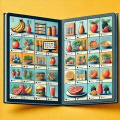 Split Screen Catalog Divides the screen into two or more section