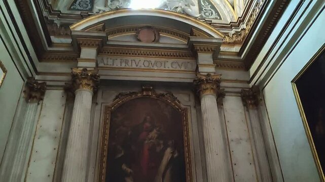 Napoli - Cappella del Rosario nella Chiesa di San Domenico Maggiore