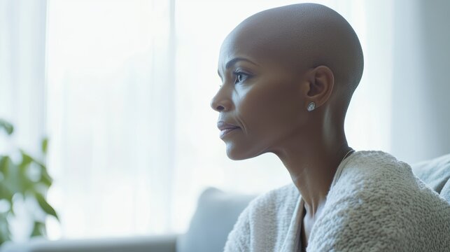 Rare illness patient attending a support group for chronic illness management. Featuring connection and shared experiences