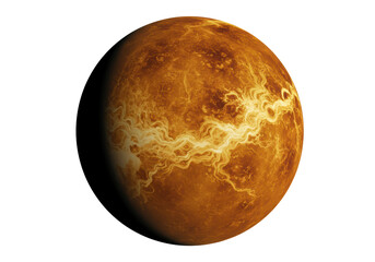Isolated Planet Venus Detailed Isolated