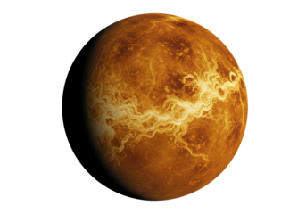 Isolated Planet Venus Detailed Isolated