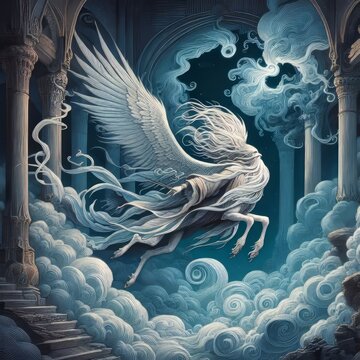 The Air Djinni A being of air trapped inside the cavern able to