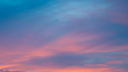 Nice twilight sky and could