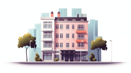 Building vector image