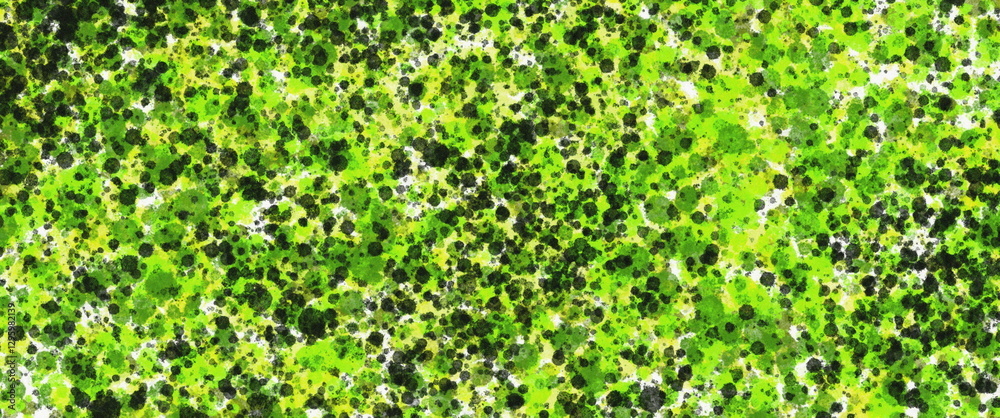 Poster Abstract Pattern of Bright Green Dots and Textures for Background or Design Use in Nature Themes and Art Projects grainy noise texture banner header poster wallpaper backdrop design with copy space