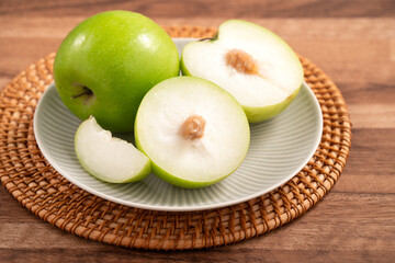 Fresh juicy delicious Taiwanese Milk Indian Jujube fruit.