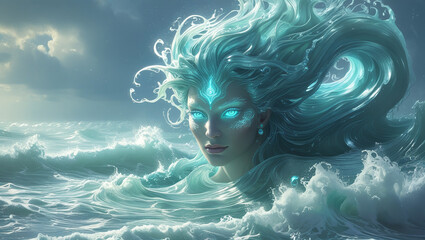 Thunder echoes as it moves, the sky trembling beneath its sheer presence.