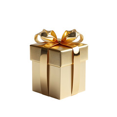 Obraz premium Gift box png elegant wrapped present png | gold box, gift box, present box with bow and shadows