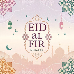 eid al fitr Mubarak Islamic festival social media