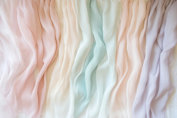 Vibrant striped pastel gradient in warm and soft hues. Ideal for trendy design, packaging, and creative branding