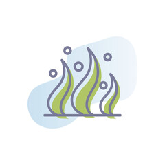 Seaweed Vector icon