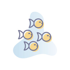 Fishes Vector icon