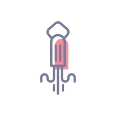  Squid Vector icon