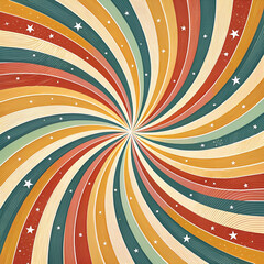 swirling radial pattern background vector