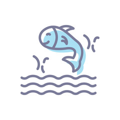 Fish Vector icon