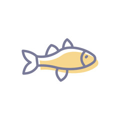 Fish Vector icon