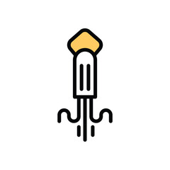  Squid Vector icon