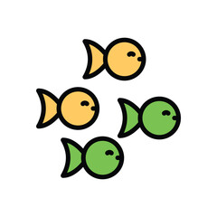 Fishes Vector icon