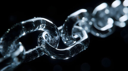 glass chain link