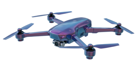 Isolated Holographic Drone for Surveillance