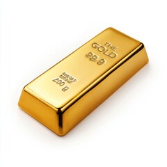Investing in gold bars financial markets product photography studio setting close-up view wealth investment strategy