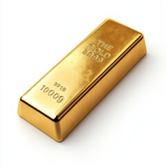 Investment in precious metals gold bar display financial market product photography studio environment close-up view wealth concept