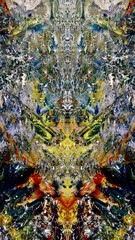 Abstract art background . Hand painting artwork on canvas .