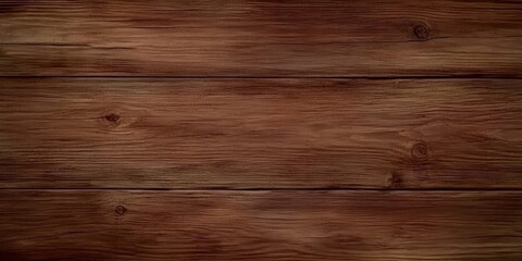 Naklejka premium A rustic wooden texture featuring dark brown planks, showcasing natural grain patterns and a warm, earthy feel.