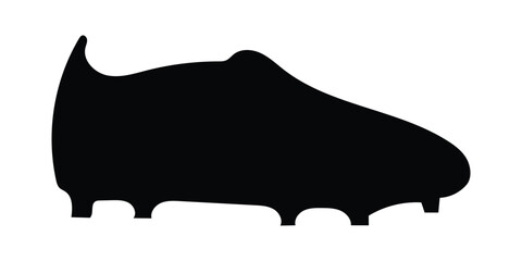 Shoe silhouette icon vector on white background