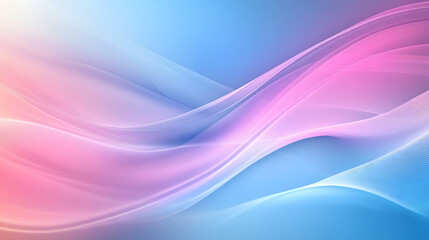 Fototapeta premium Abstract background with a gradient of blue and pink colors, blurred effect 
