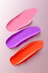 Fototapeta premium Colorful abstract shapes in vibrant hues create playful visual i
