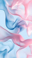 Fototapeta premium Abstract background with a gradient of blue and pink colors, blurred effect 