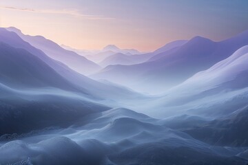 Fototapeta premium Serene Gradient Drift Background for Tranquil Abstract Art