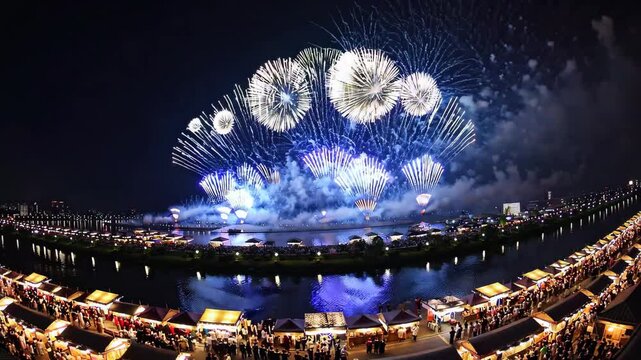 apanese Summer Festival Fireworks: A Spectacular Night of Tradition and Celebration