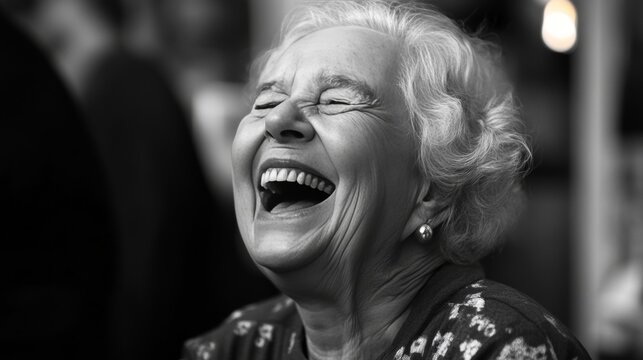 The joyful sound of laughter  a universal expression of happiness and connection