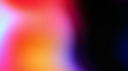Obraz premium Colorful gradient background blending red, orange, purple, and black