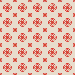 Rose flower emblem with spiral element. Modern linear design print. Modern abstract linear compositions and graphic design elements.