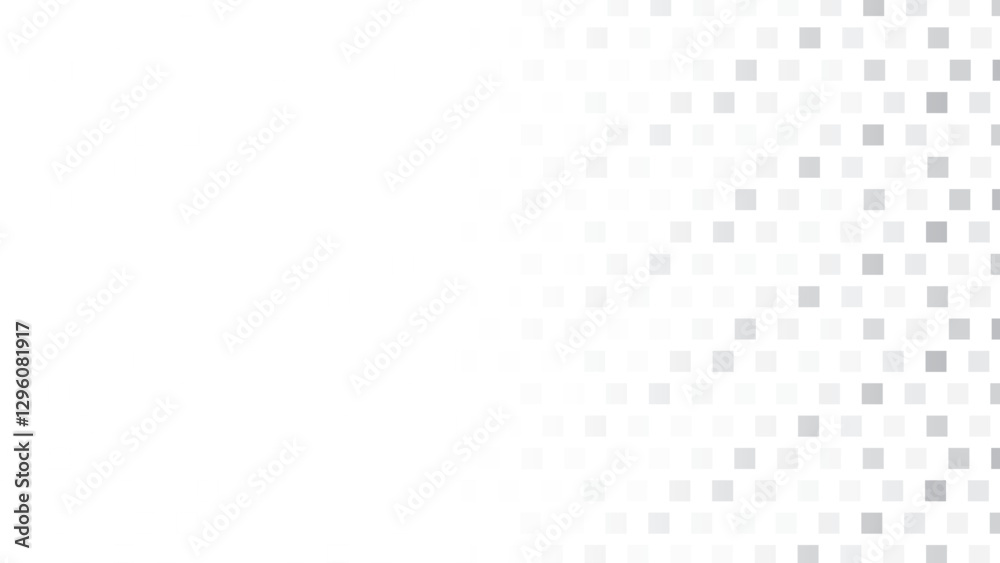 Wall mural abstract geometric white and gray color, modern design stripes background with rectangle pattern. ve