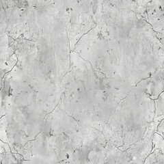 Obraz premium Seamless cracked concrete texture in light gray tones