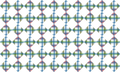 seamless pattern with grid strip hearts, green and pink strip pink diamond grid patter, repeat seamless pattern design for fabric print or background or t-shirt paint