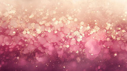 Glittering gold and pink glitter texture