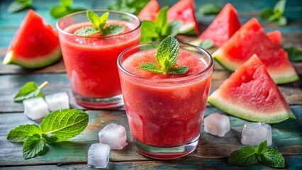 fresh strawberry smoothie