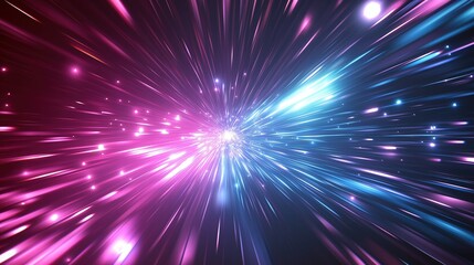 Naklejka premium abstract light wave background