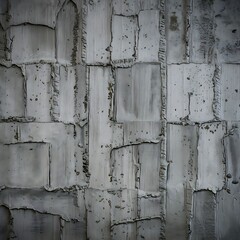 Rough grey concrete cement wall or flooring pattern surface texture. Close-up of exterior material for design decoration background