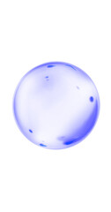 Blue bubble PNG