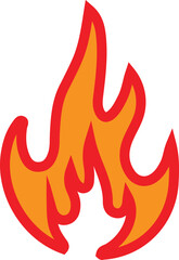 Fire red icon vector symbols