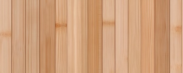 Fototapeta premium A seamless pattern of light-colored wooden planks, showcasing natural textures and grain, suitable for backgrounds or design projects.